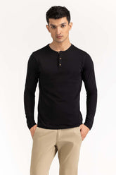 Black Basic Tee TS-HLSJ23-072